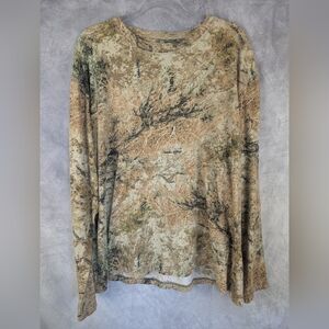 Cabela's Hunting Zone Size 2XL Camp Long Sleeve Shirt